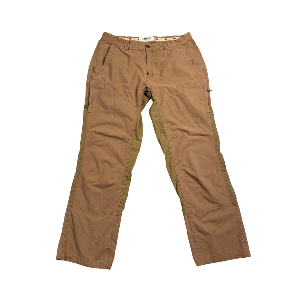 Mountain Khakis Classic Fit Pants Mens‎ 38x32 Brown Tan Two Tone Outdoor Hiking